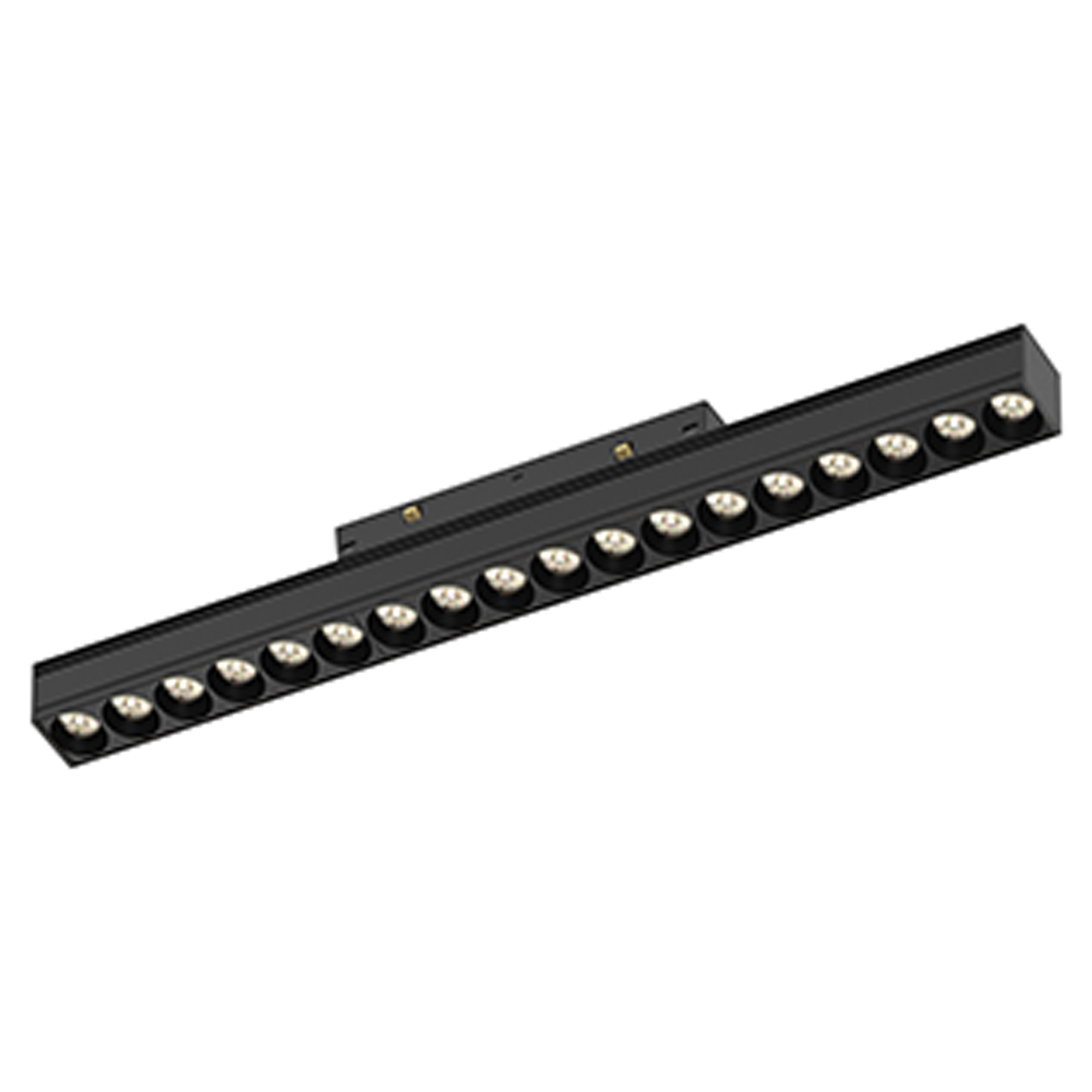 Magneto Dimmable Black Tracks Luminaires Mantra Fusion Track Fitting 16-29W